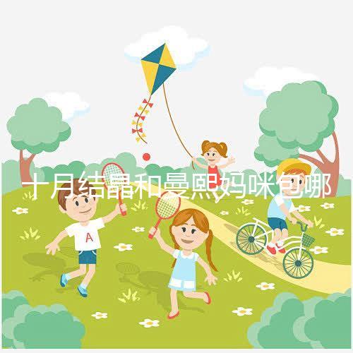 十月結晶和曼熙媽咪包哪個好看？20or30升因人而異