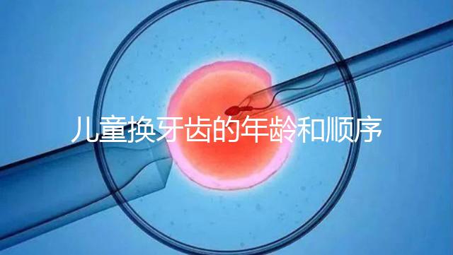 兒童換牙齒的年齡和順序是這樣的,附對照表圖片參考