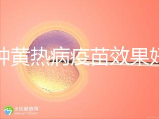 接種黃熱病疫苗效果好，單劑十年有效甚至終身可免疫