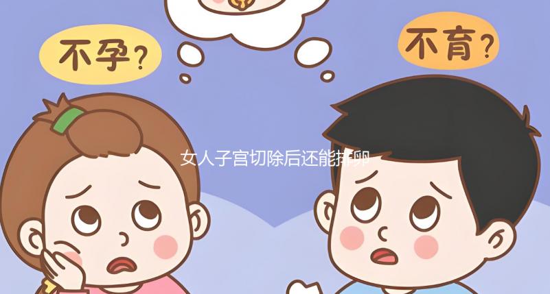 女人子宮切除后還能排卵，但想要自己懷孕100%不可能了！